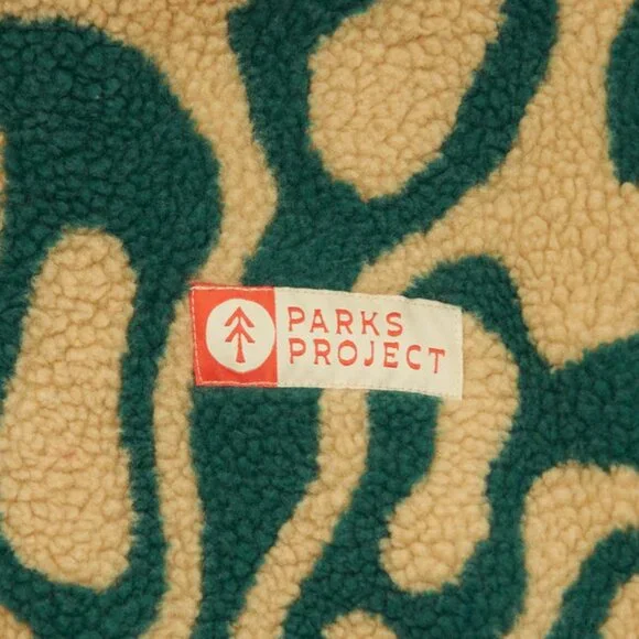 New Parks Project Yellowstone Geysers sz S Unisex  Trail High Fleece sweatshirt - Picture 3 of 3